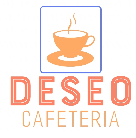 Logotipo Deseo cafeteria